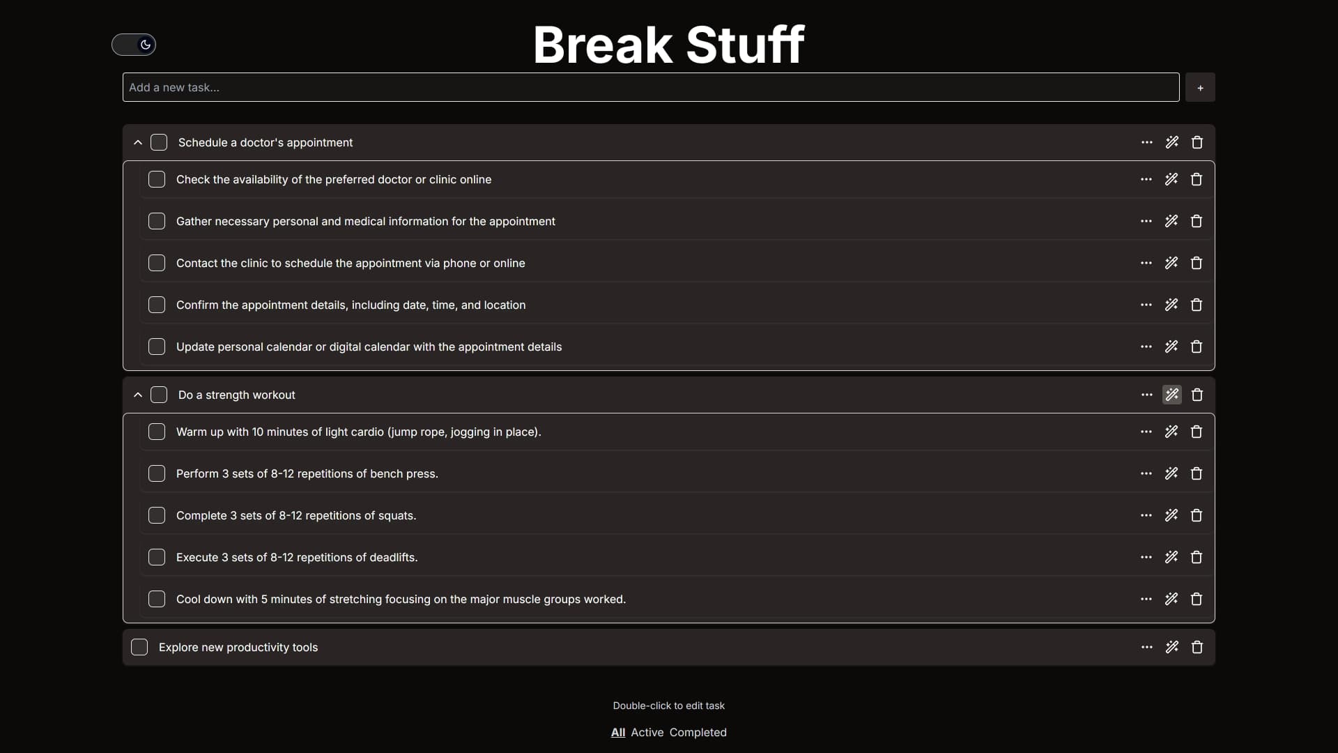 Break Stuff